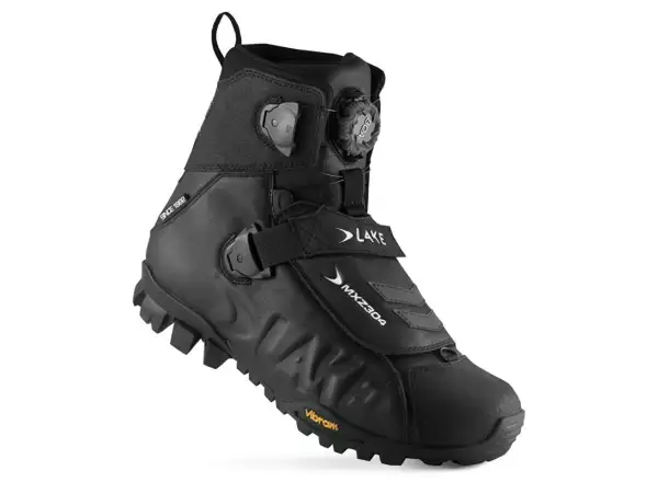 Lake MXZ304 zimné MTB pánske tretry čierne