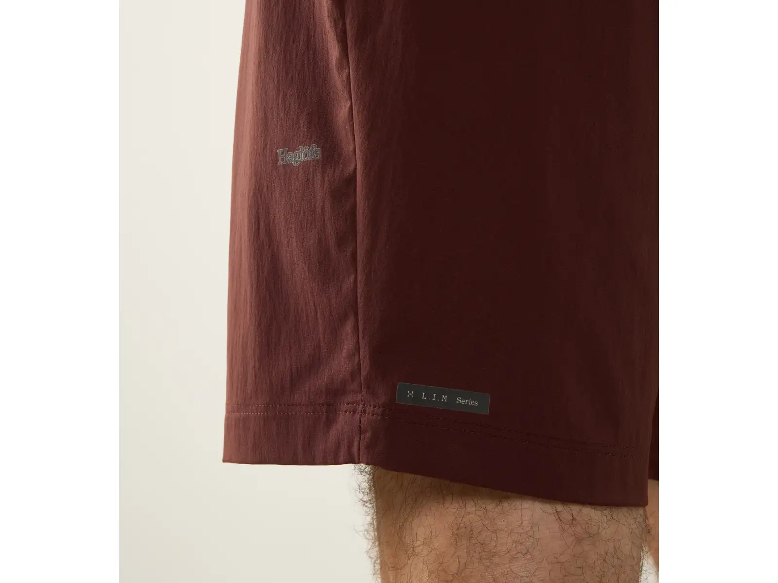 Haglöfs L.I.M Fuse pánske kraťasy Maroon Trail