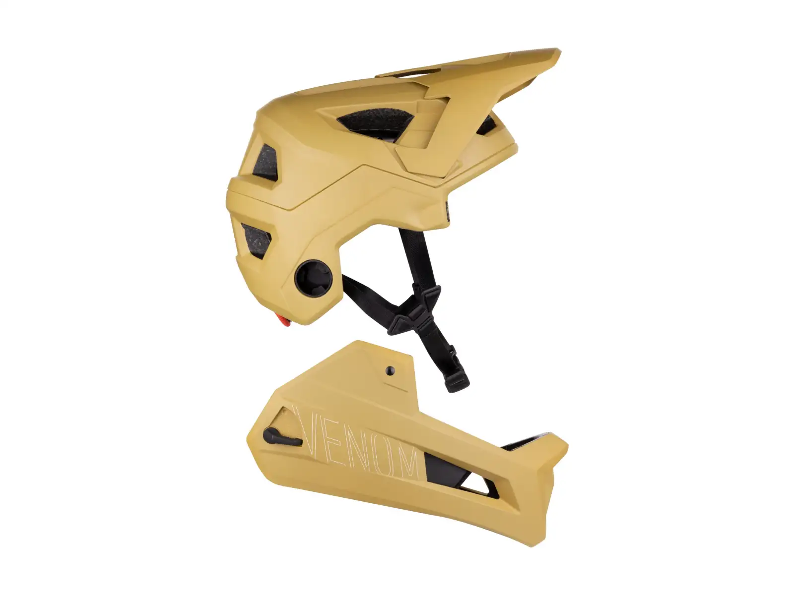 Force Venom downhill prilba hnedá