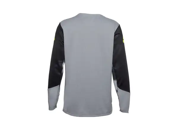 Fox Yth Defend Taunt detský dres s dlhým rukávom Steel Grey