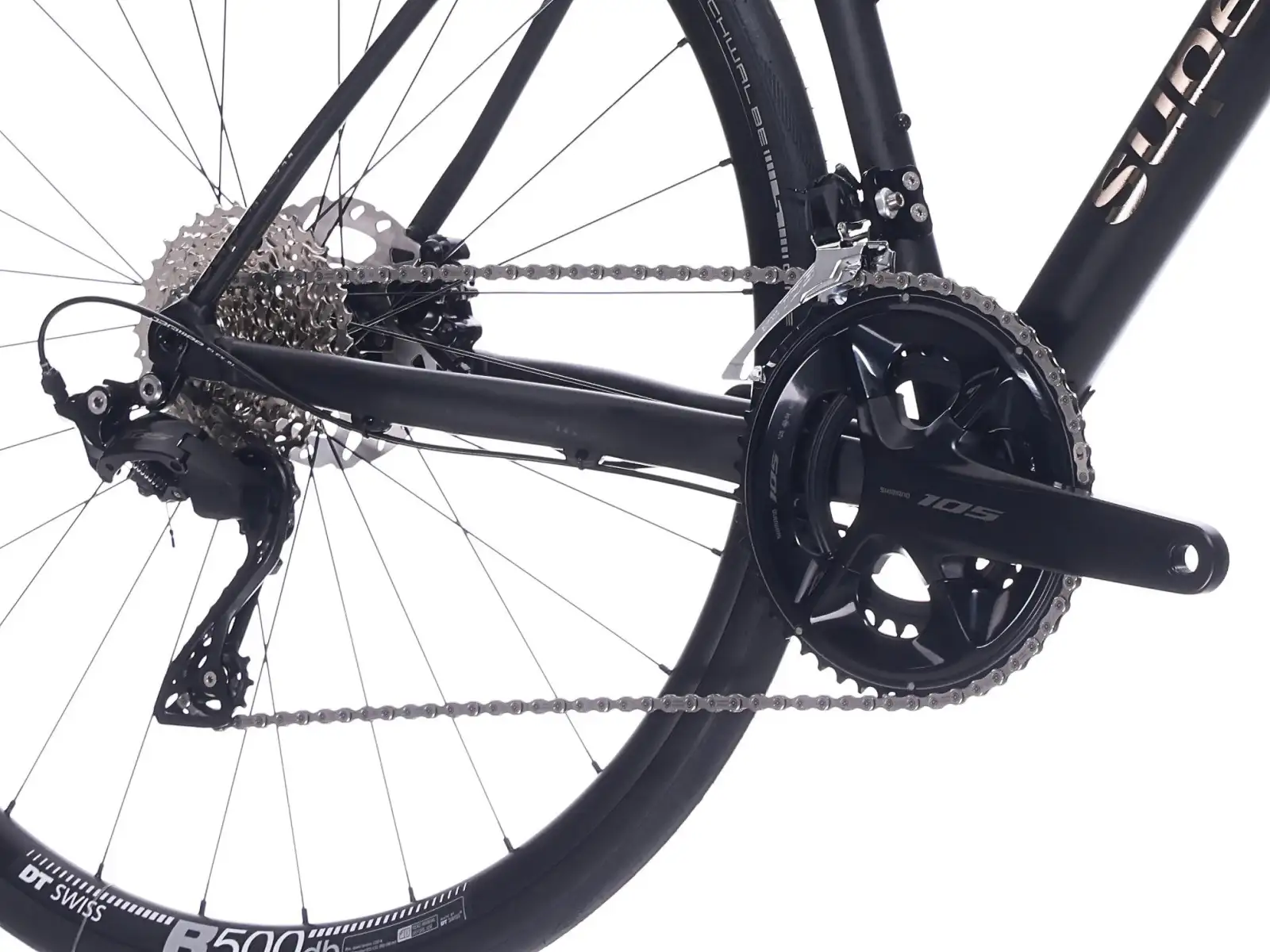 Superior XR 6.5 GF cestný bicykel Matte Black Stealth