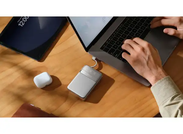 EcoFlow RAPID 10000 mAh magnetická powerbanka strieborná