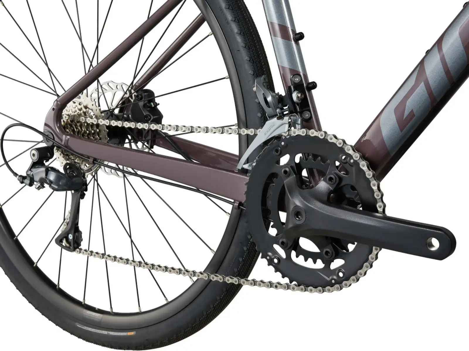 Giant FastRoad AR 3 fitness bicykel charcoal plum