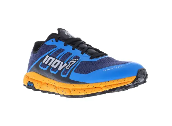 Inov-8 Trailfly G 270 v2 pánské běžecké boty Blue/Nectar
