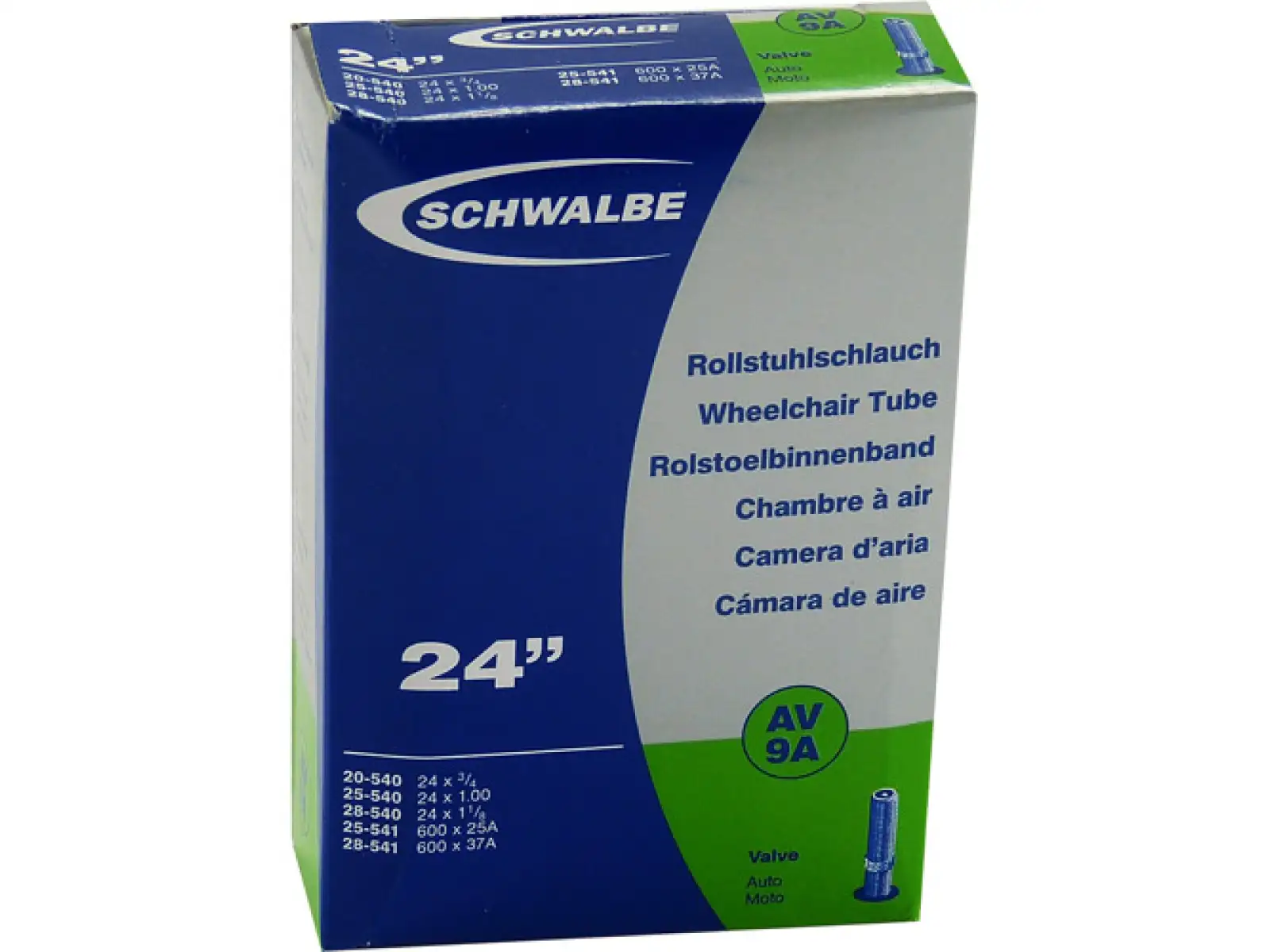 Schwalbe MTB duša 24x1,00" (Nr.9A)