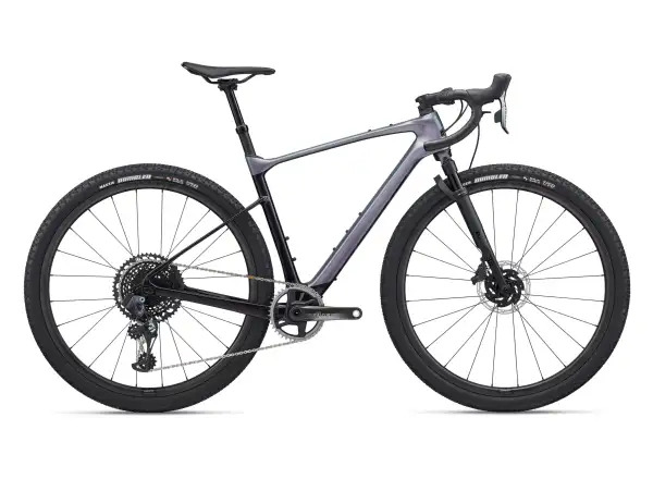 Giant Revolt X Advanced Pro 0 gravel bicykel Airglow Black Currant