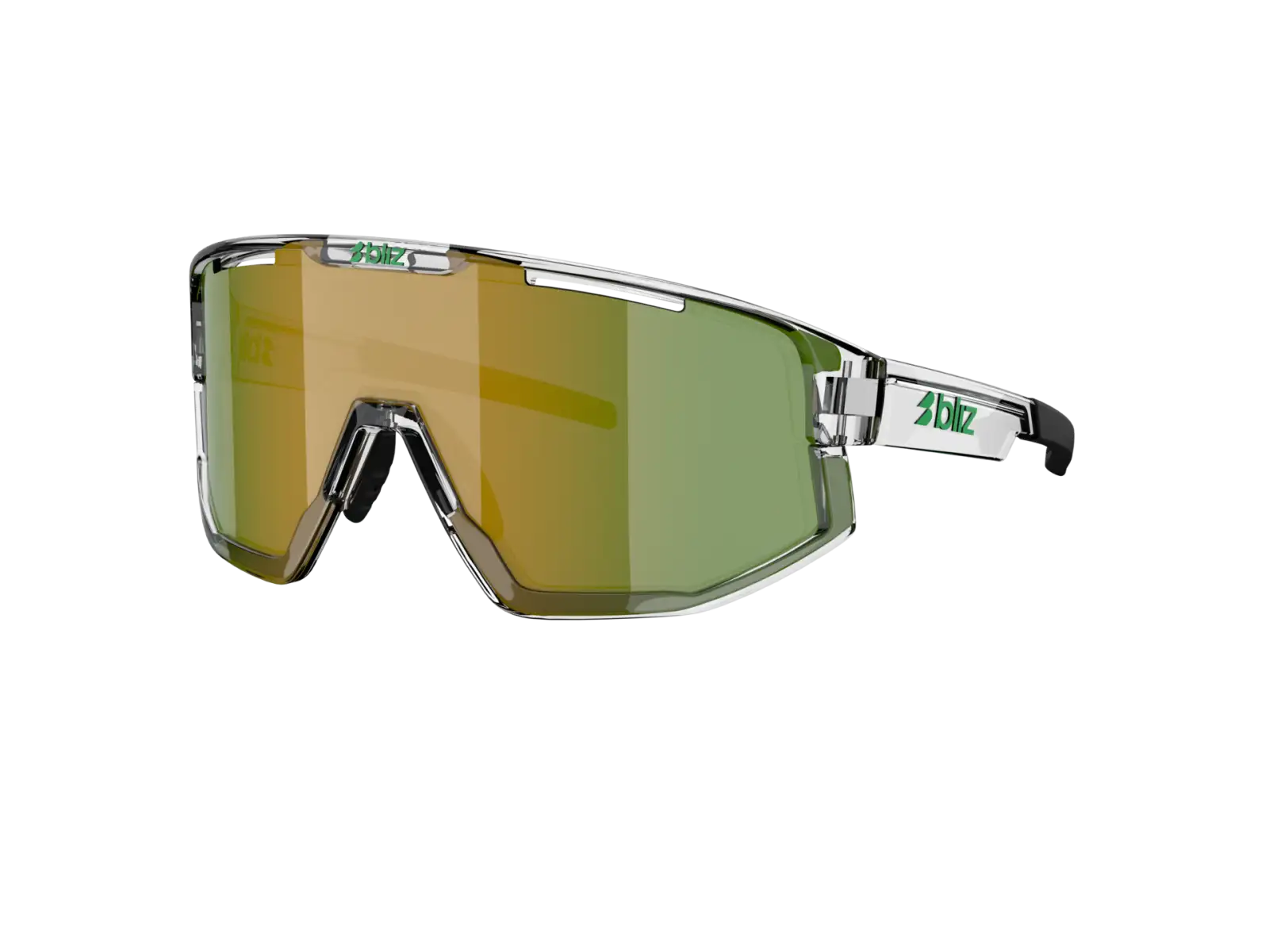 Bliz Fusion slnečné okuliare Transparent White/Brown Green Multi