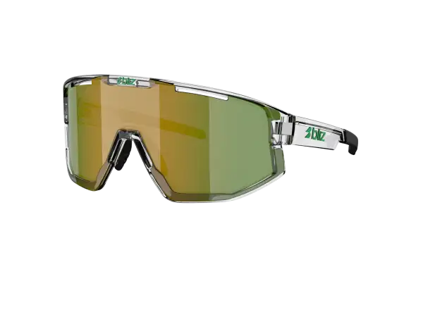 Bliz Fusion slnečné okuliare Transparent White/Brown Green Multi