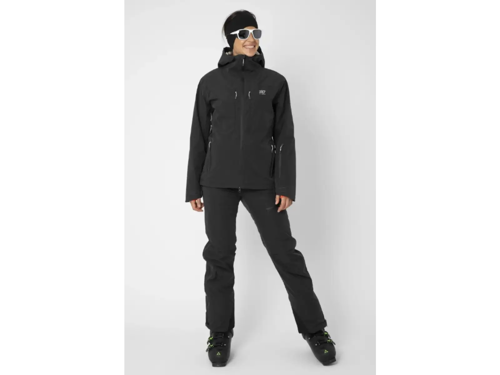 2117 of Sweden Nausta dámske lyžiarske nohavice Black