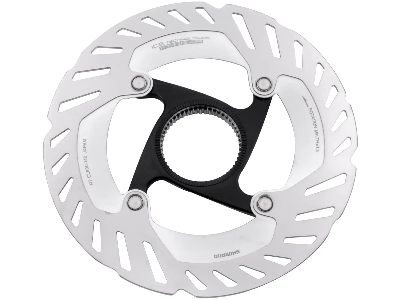 Shimano RT-CL800 brzdový kotúč 180 mm, center lock, Ice Tech, vonkajší lock ring