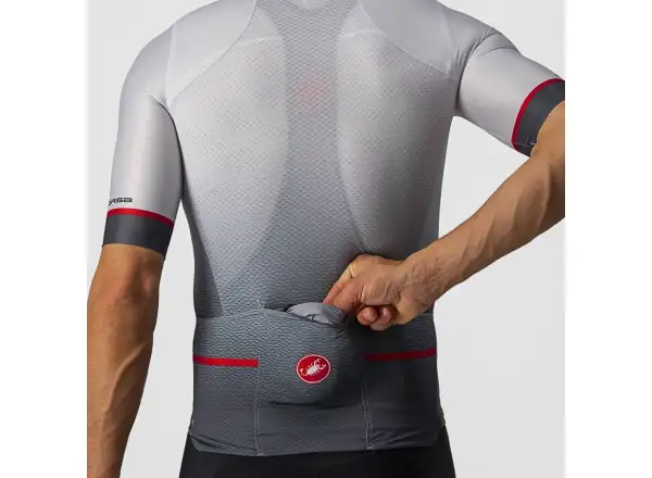 Castelli Aria pánska vesta Silver Gray