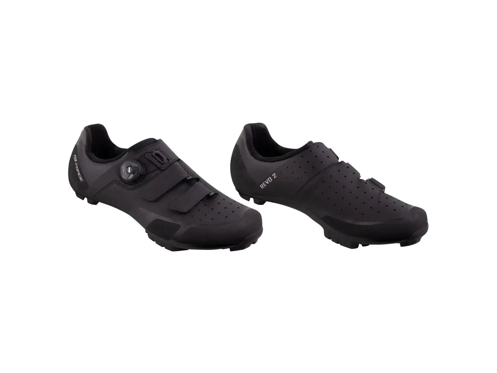 Force MTB Revo 2 pánske tretry čierna