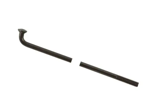 Büchel špice 2,0 mm z nehrdzavejúcej ocele čierne