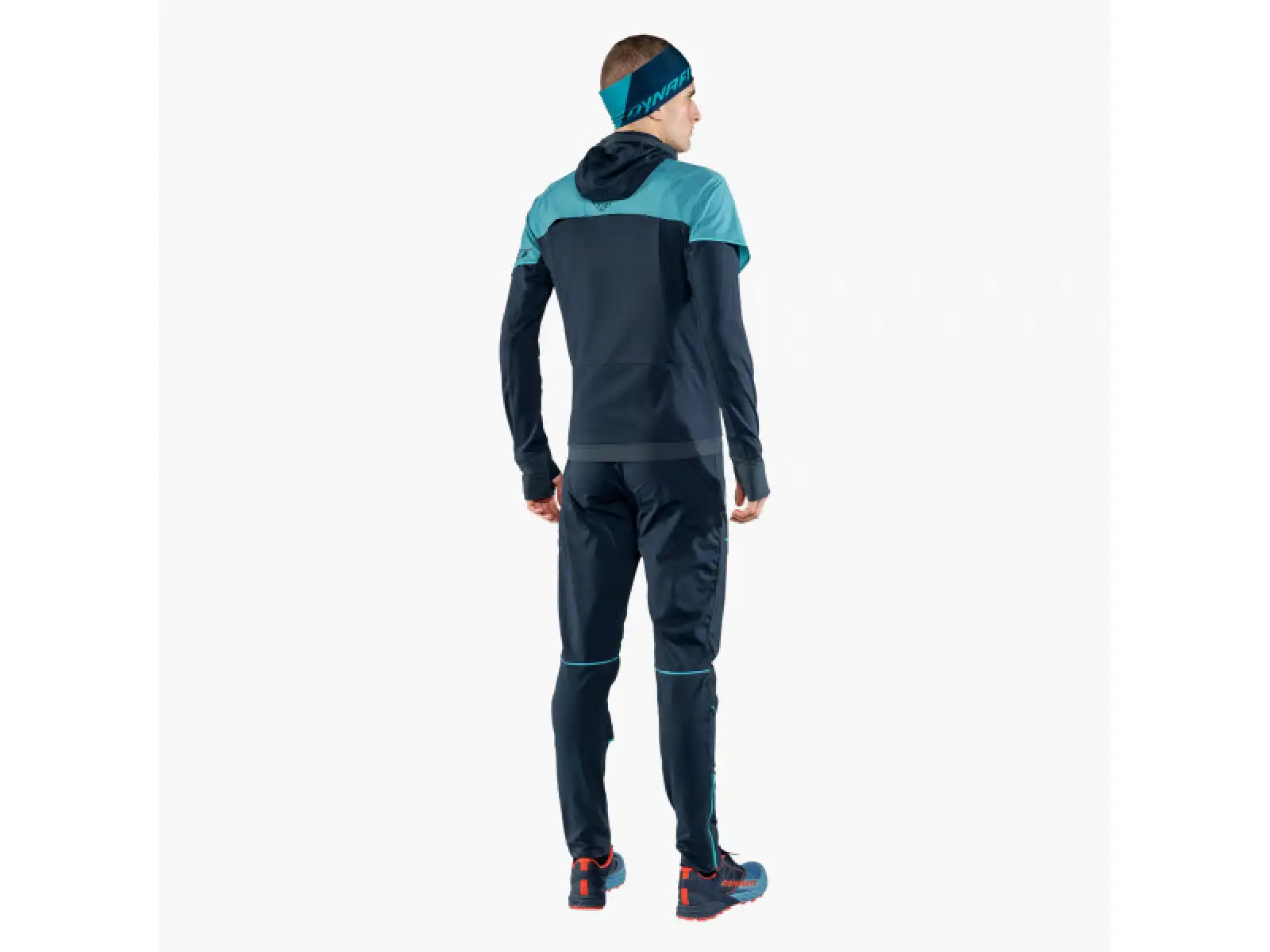 Dynafit Alpine Hybrid pánska bežecká bunda storm blue