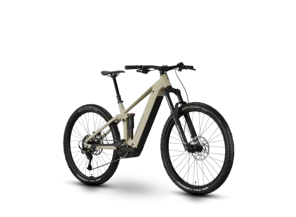 Raymon Korak Comp greige/taupe celoodpružený elektrobicykel