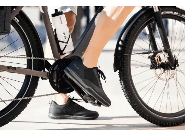 XLC CB-E01 E-MTB pánske topánky čierna/modrá