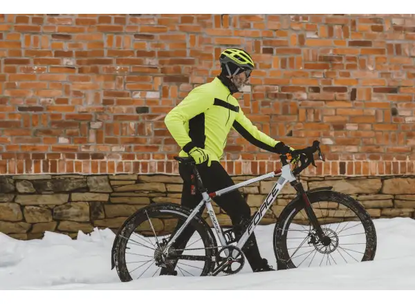 Softshellová bunda Force Frost fluo/black