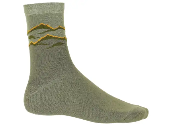 Viking Bamboo Mid pánske ponožky Green