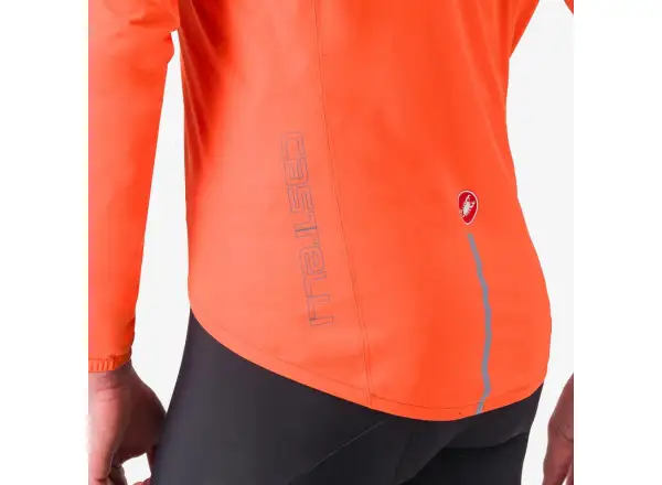 Castelli Emergency 3 Rain Jacket pánska bunda Brilliant Orange