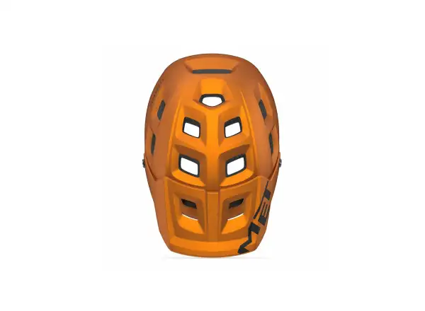 MET Terranova MIPS MTB prilba oranžová titánová metalíza