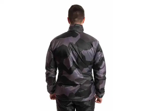 2117 of Sweden Murjek Pánska zateplená bunda Black Camo