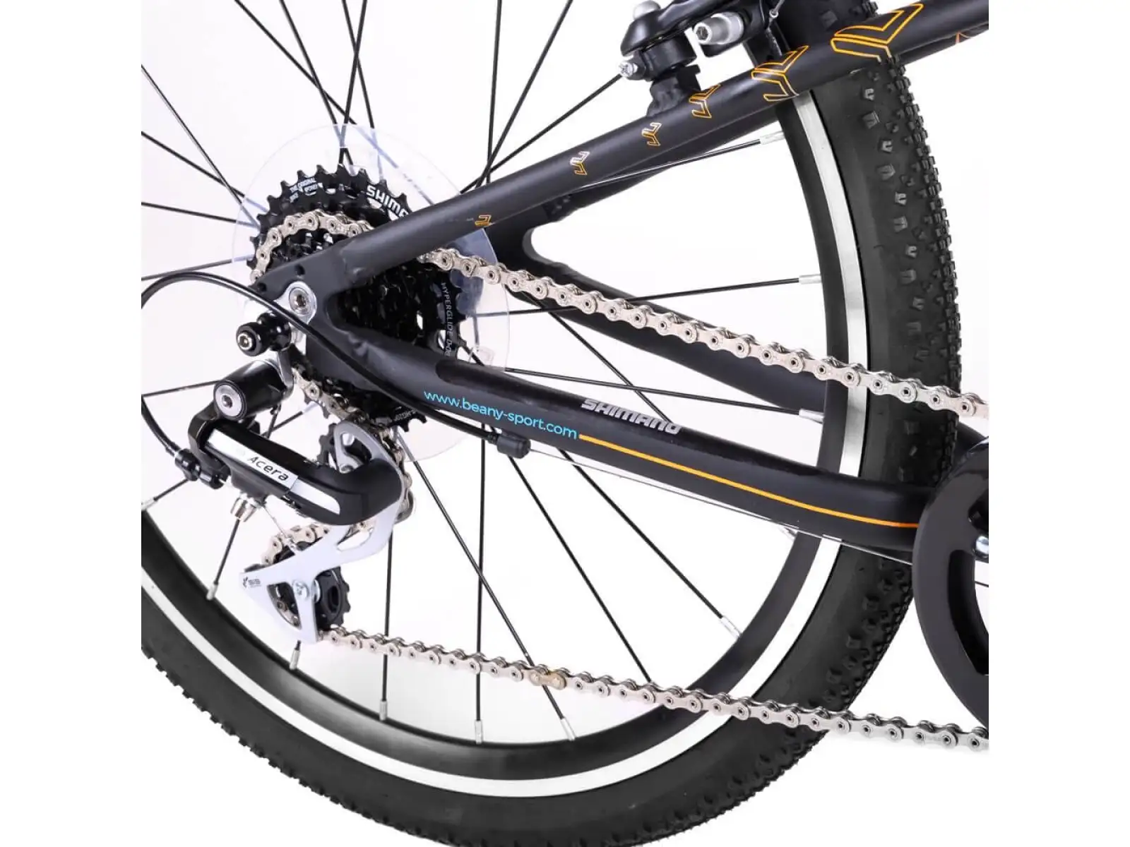 Beany Zero 24 detský bicykel Black
