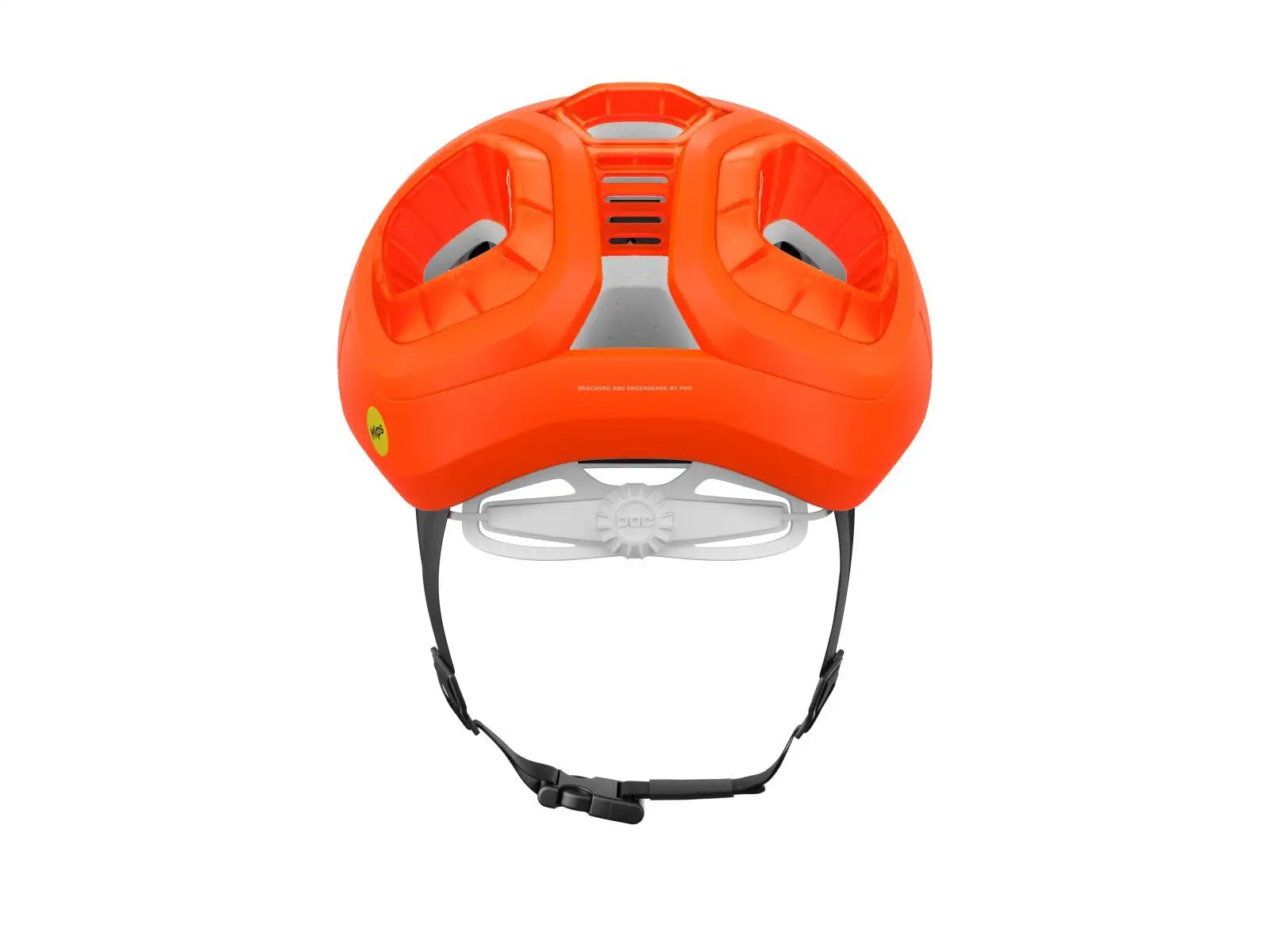 POC Amidal cestná prilba Fluorescent Orange Matt