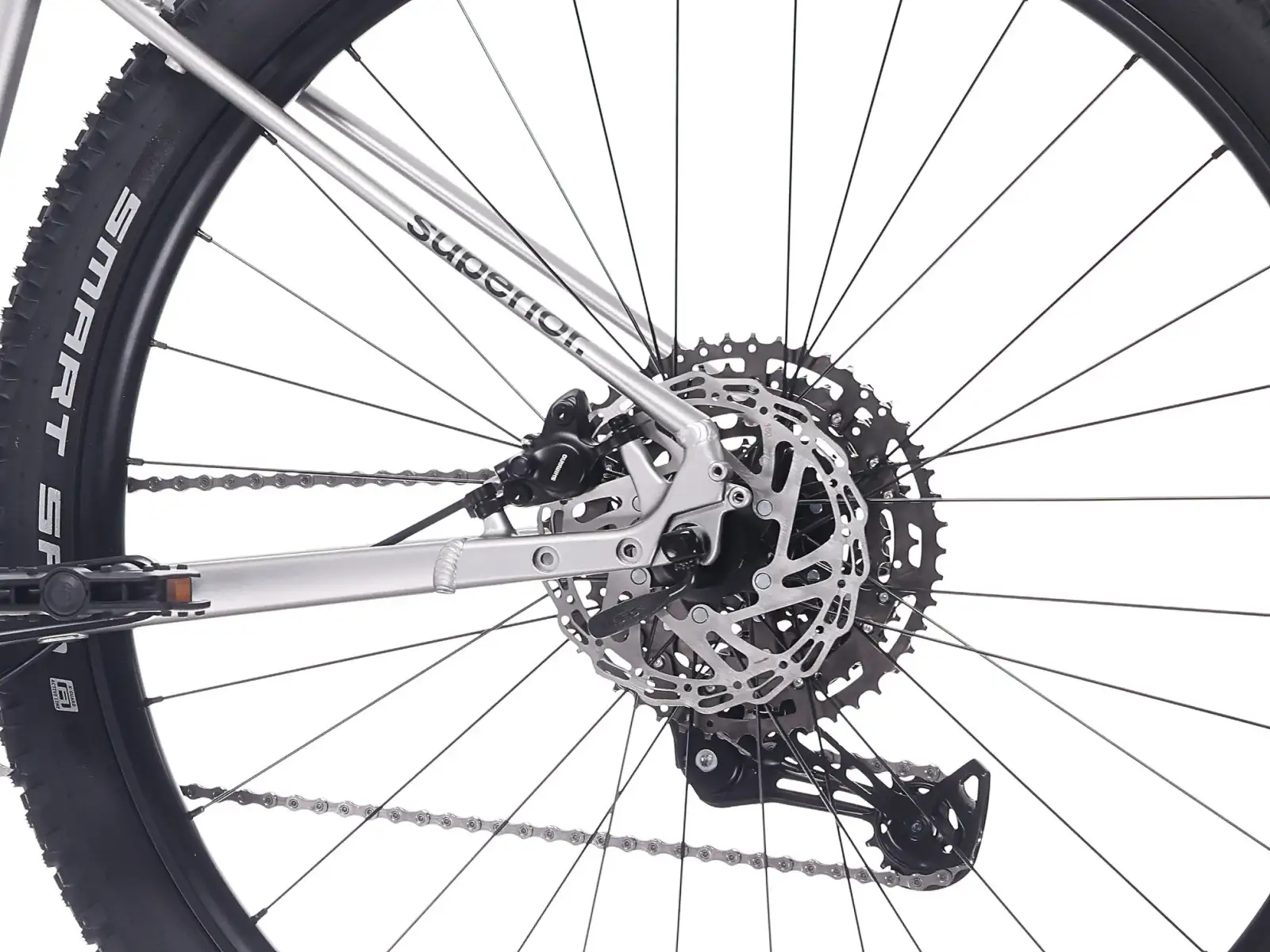Superior XC 6.5 horský bicykel Matte Dark Chrome