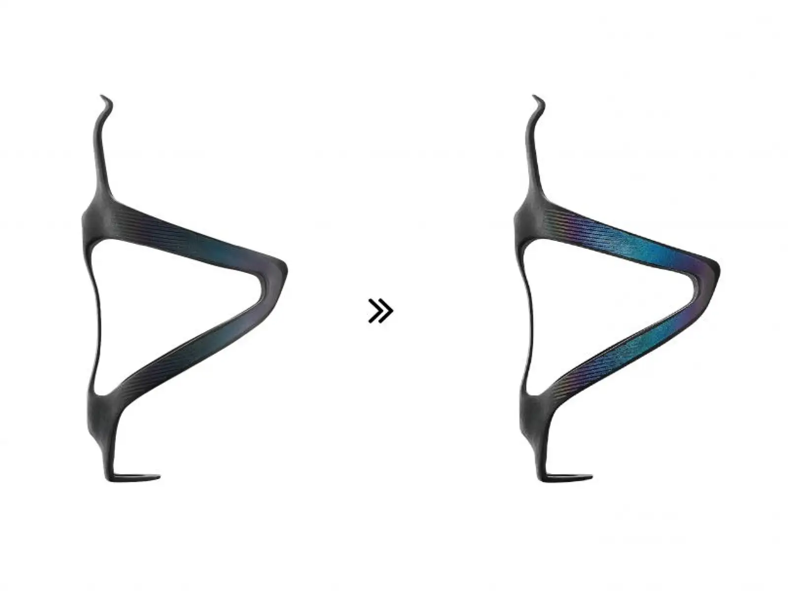 Ciclovation Carbon Spectrum reflexný košík na fľašu