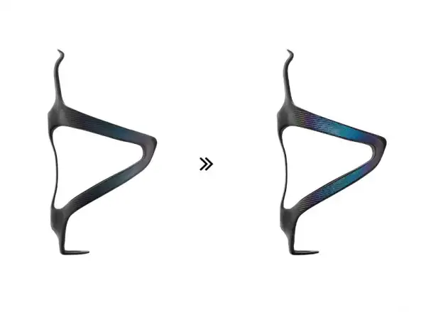 Ciclovation Carbon Spectrum reflexný košík na fľašu
