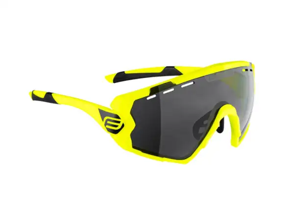 Force Ombro cyklistické okuliare fluo/čierne sklá