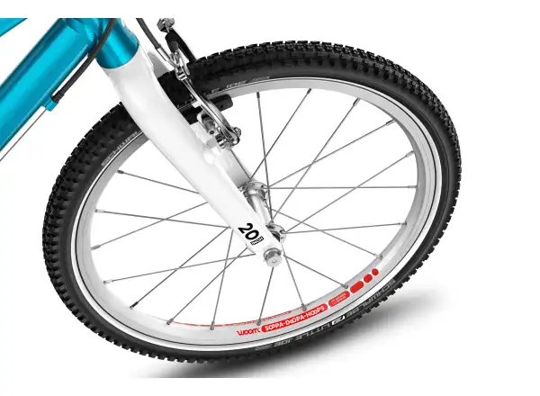 Woom GO 4 detský bicykel 20" Metallic Blue