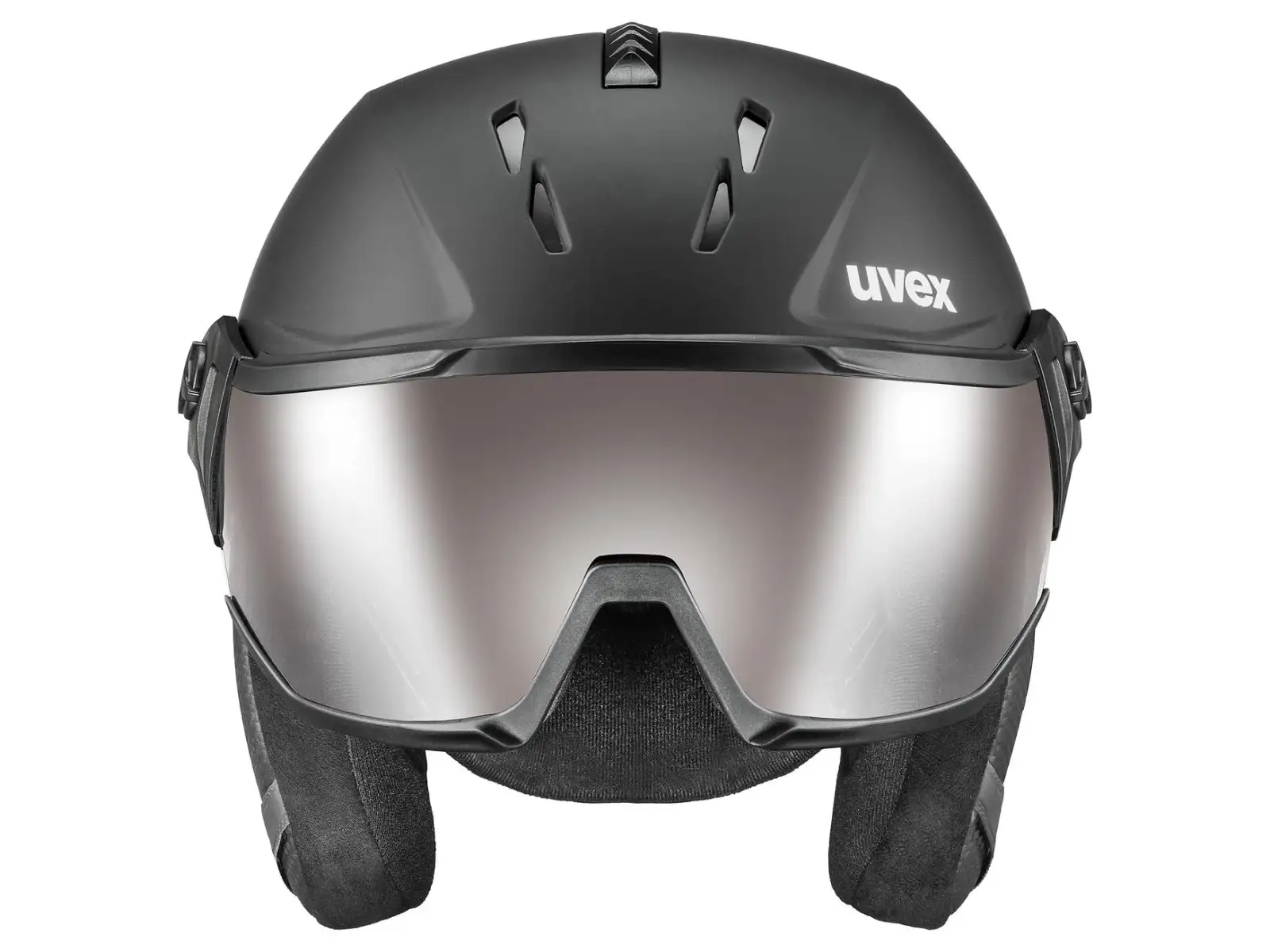Uvex Instinct Visor Pro V lyžiarska prilba black matt