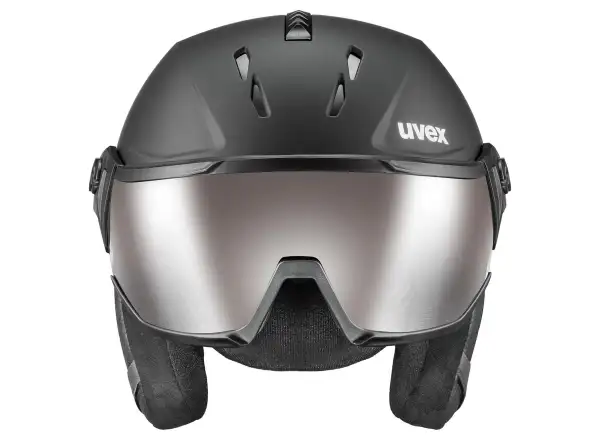 Uvex Instinct Visor Pro V lyžiarska prilba black matt