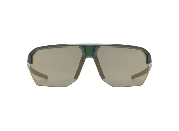 Uvex Vectiv Set slnečné okuliare Olive Transparent/Mirror Gold