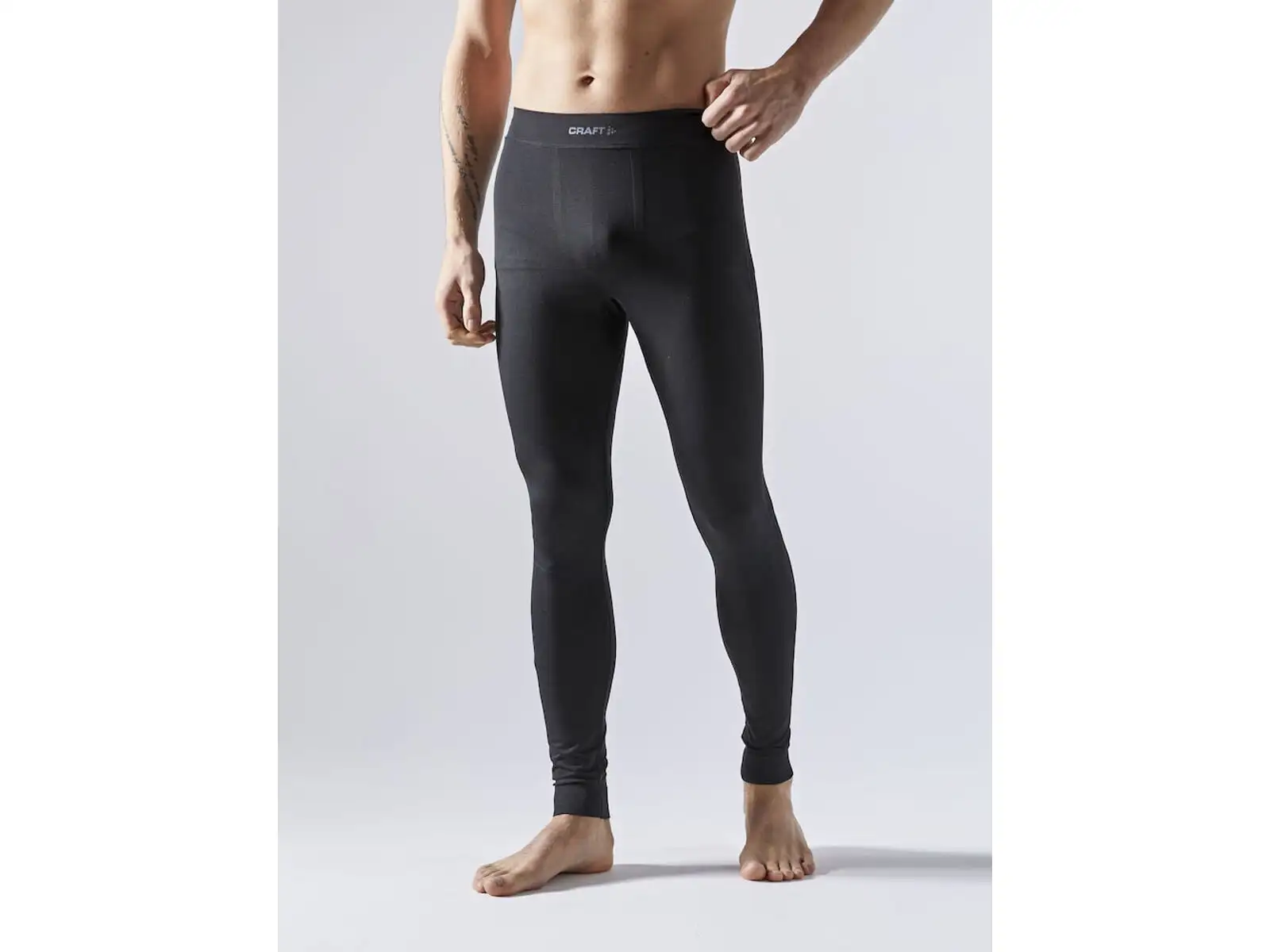 Craft Active Intensity pánske spodné nohavice čierna
