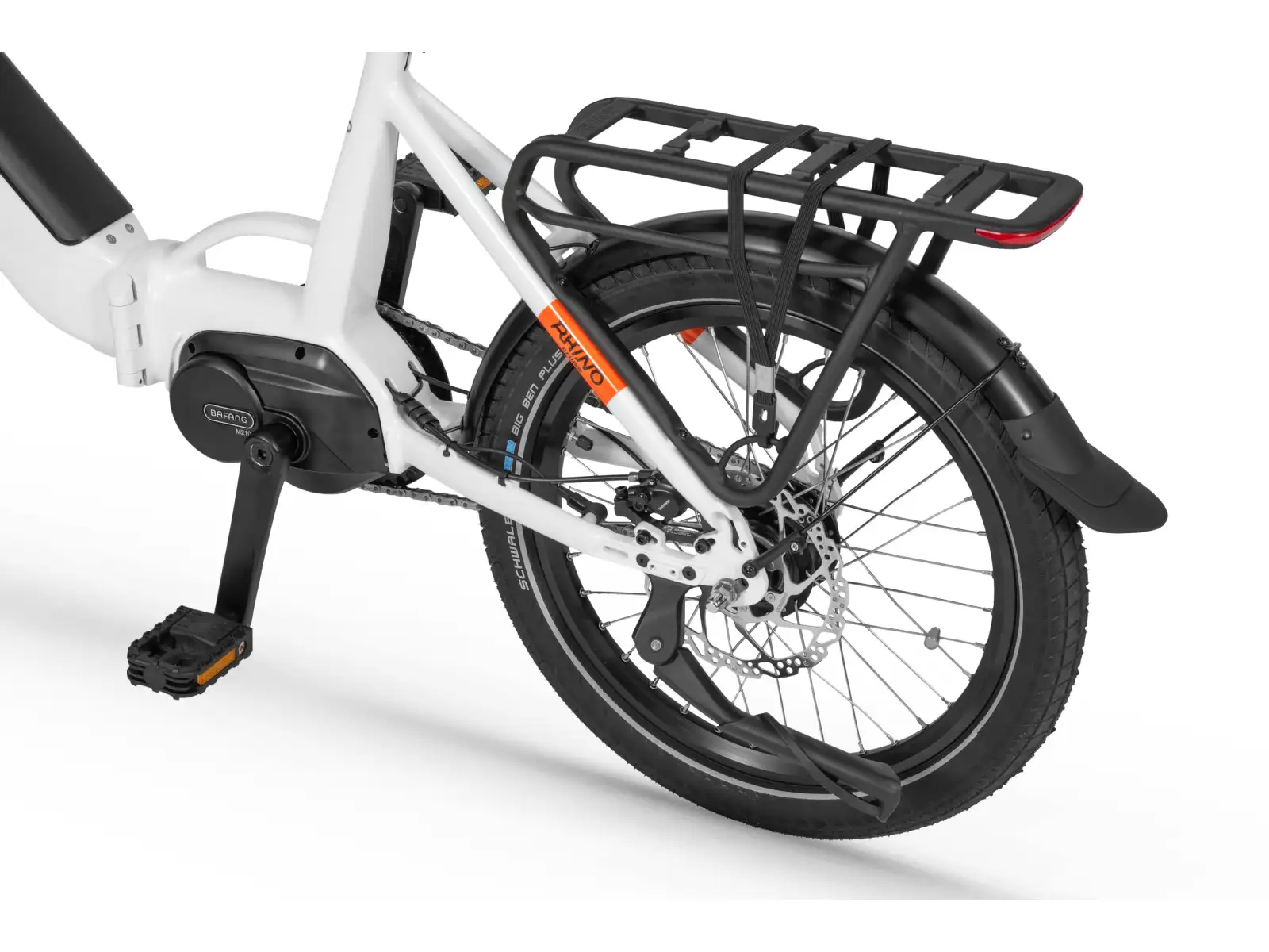 Ecobike Rhino Cruise 504 Wh Arctic White skladací elektrobicykel