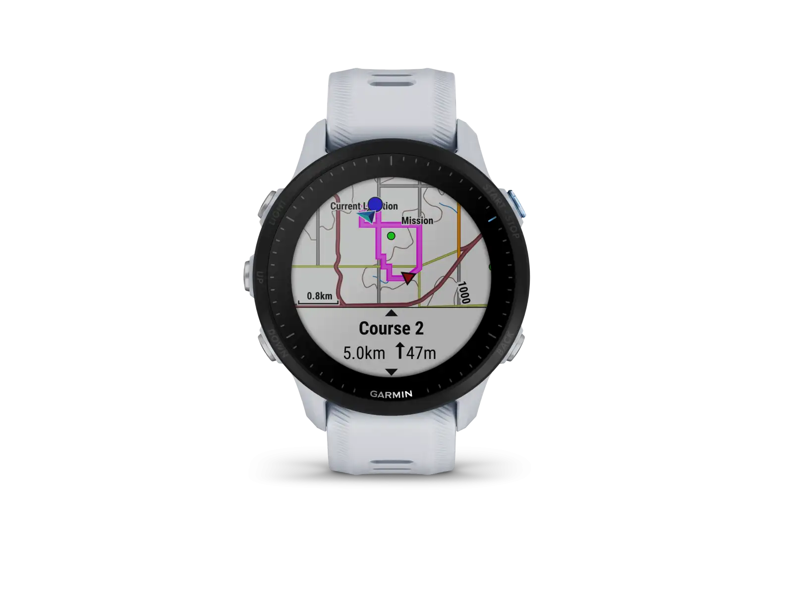 Inteligentné hodinky Garmin Forerunner 955 Whitestone