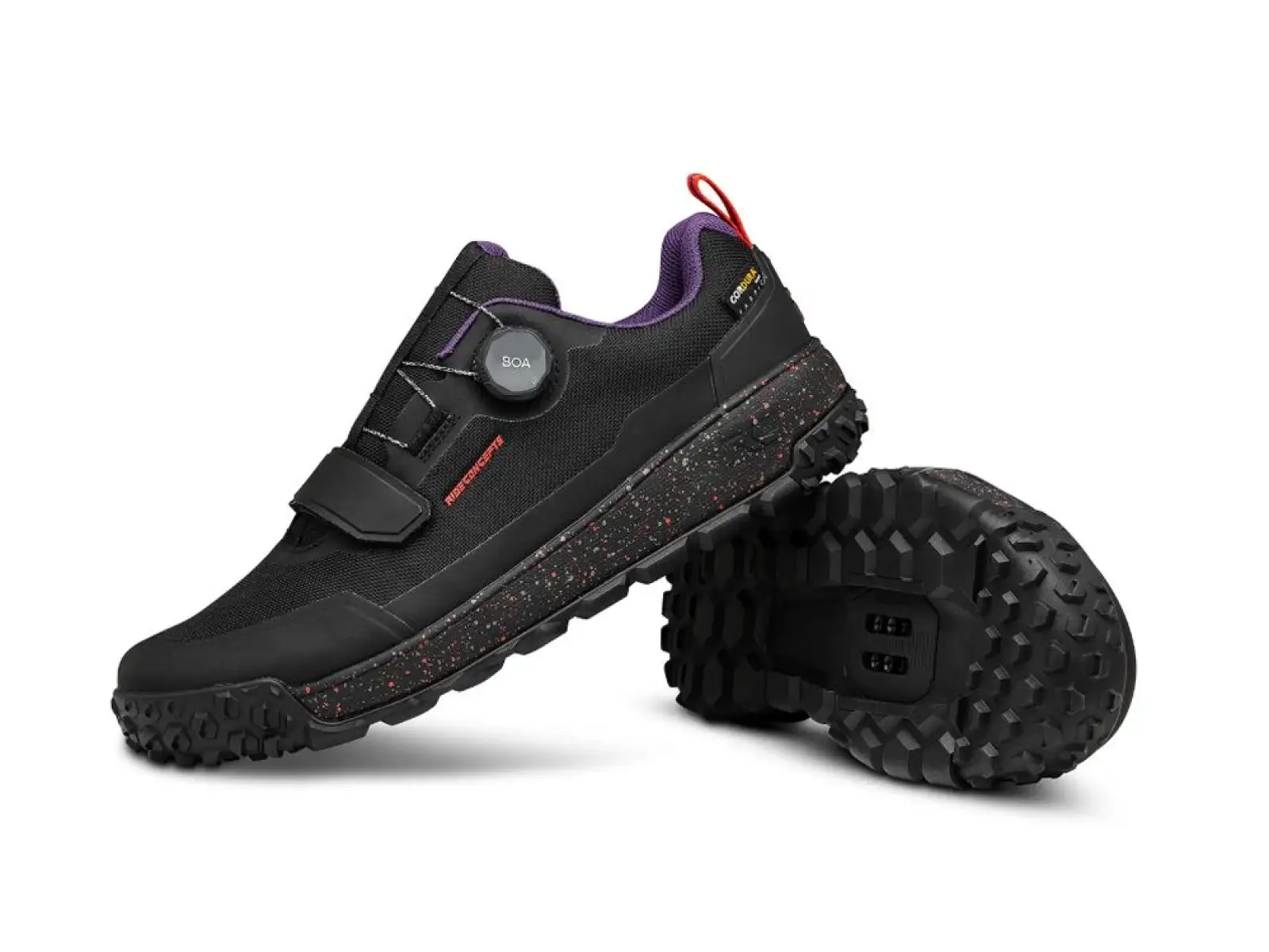 Ride Concepts Tallac Clip BOA pánske tretry Black/Red