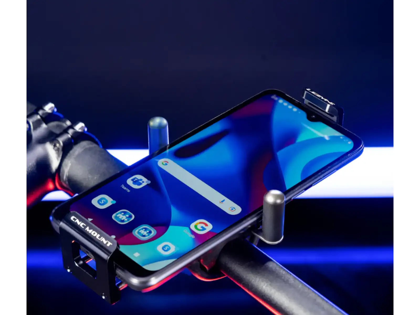 Lezyne CNC držiak telefónu Black