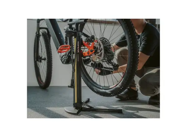 Topeak Transformer eUP dielenská pumpa čierna/žltá