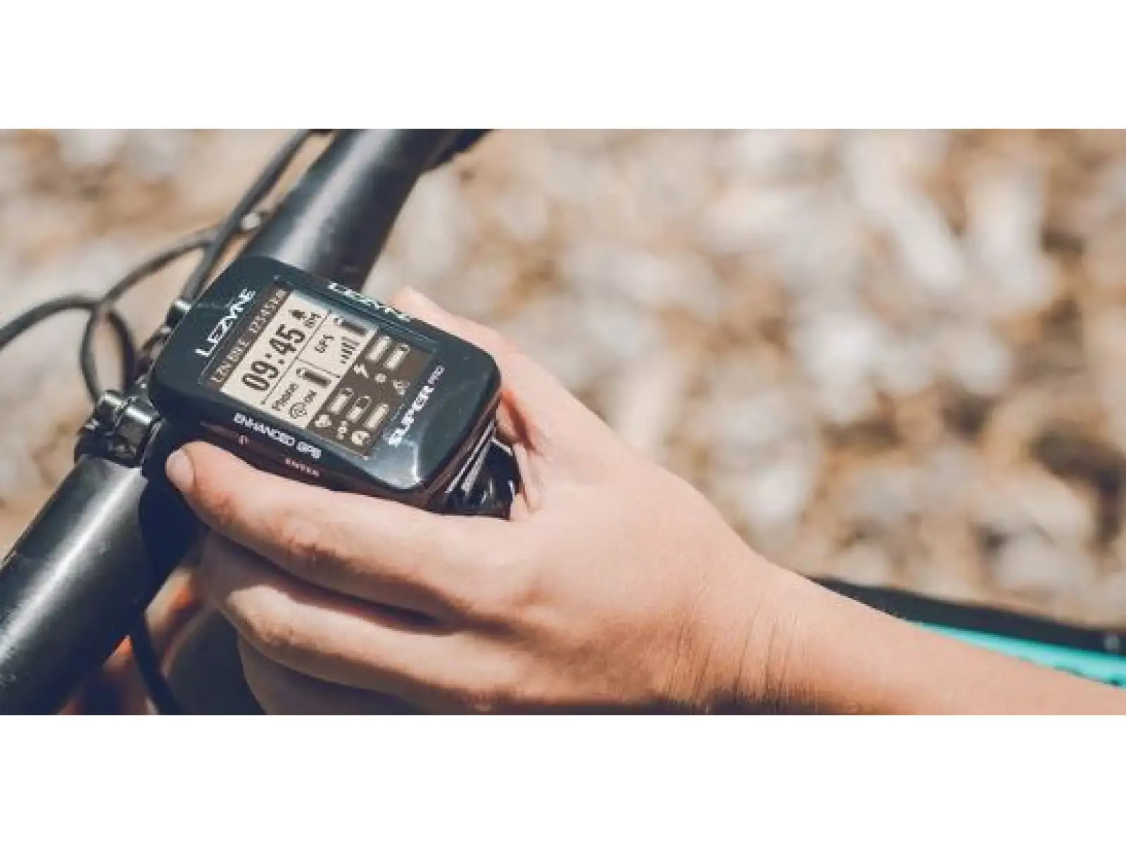 Lezyne Super Pro GPS navigácia čierna