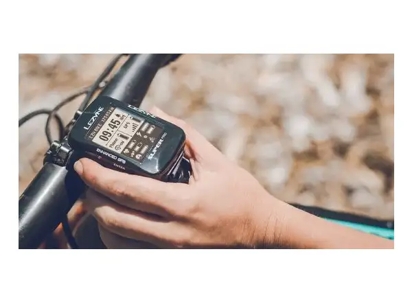 Lezyne Super Pro GPS navigácia čierna