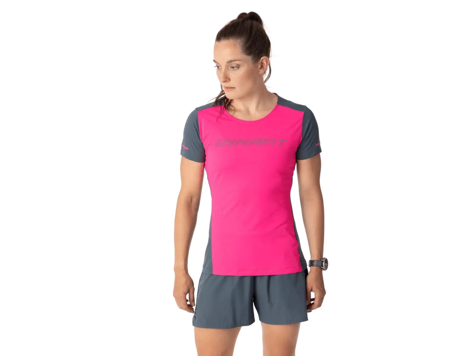 Dynafit Alpine 2 dámske tričko krátky rukáv Pink Glo