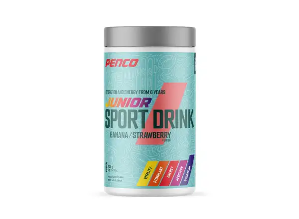 Penco Junior Sport Drink 700 g Iónový nápoj pre deti Jahoda & Banán