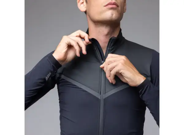 Alé R-EV1 Wool Speed pánska zimná cyklistická bunda Black