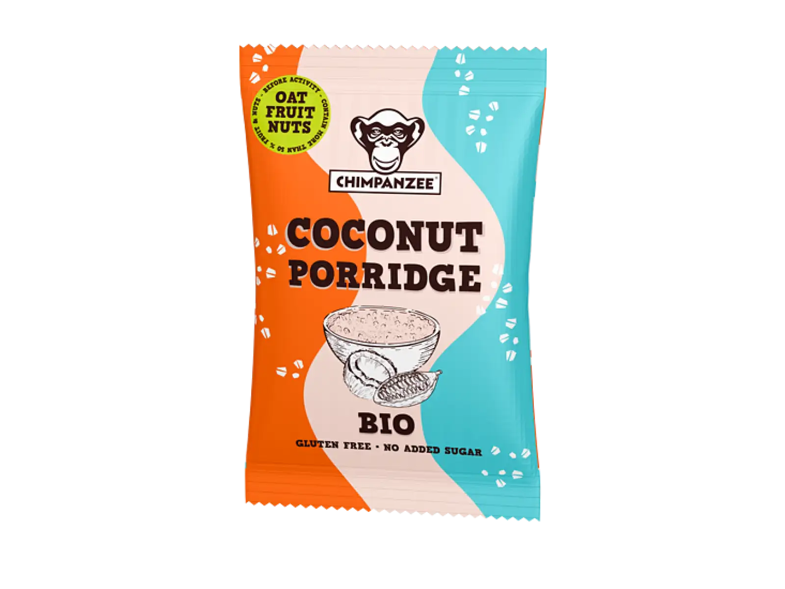 Chimpanzee BIO Porridge kaša Coconut 65 g