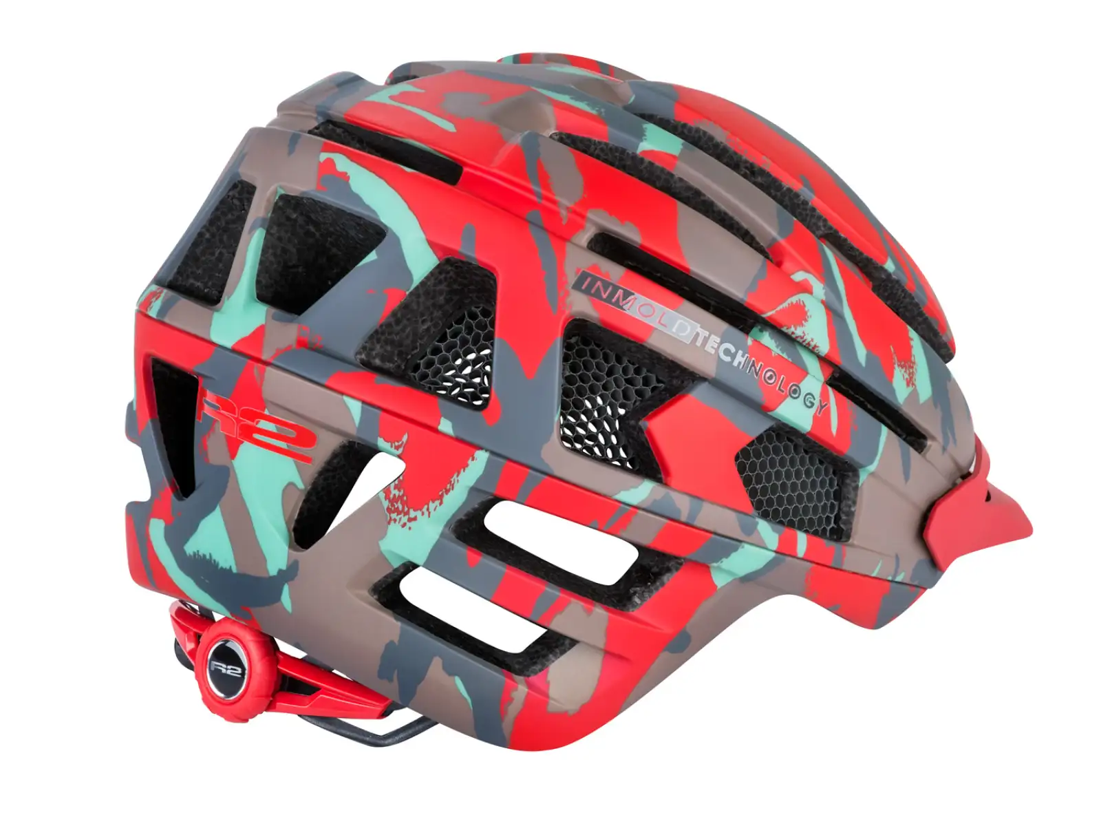 R2 Spyker MTB prilba matná maskáč
