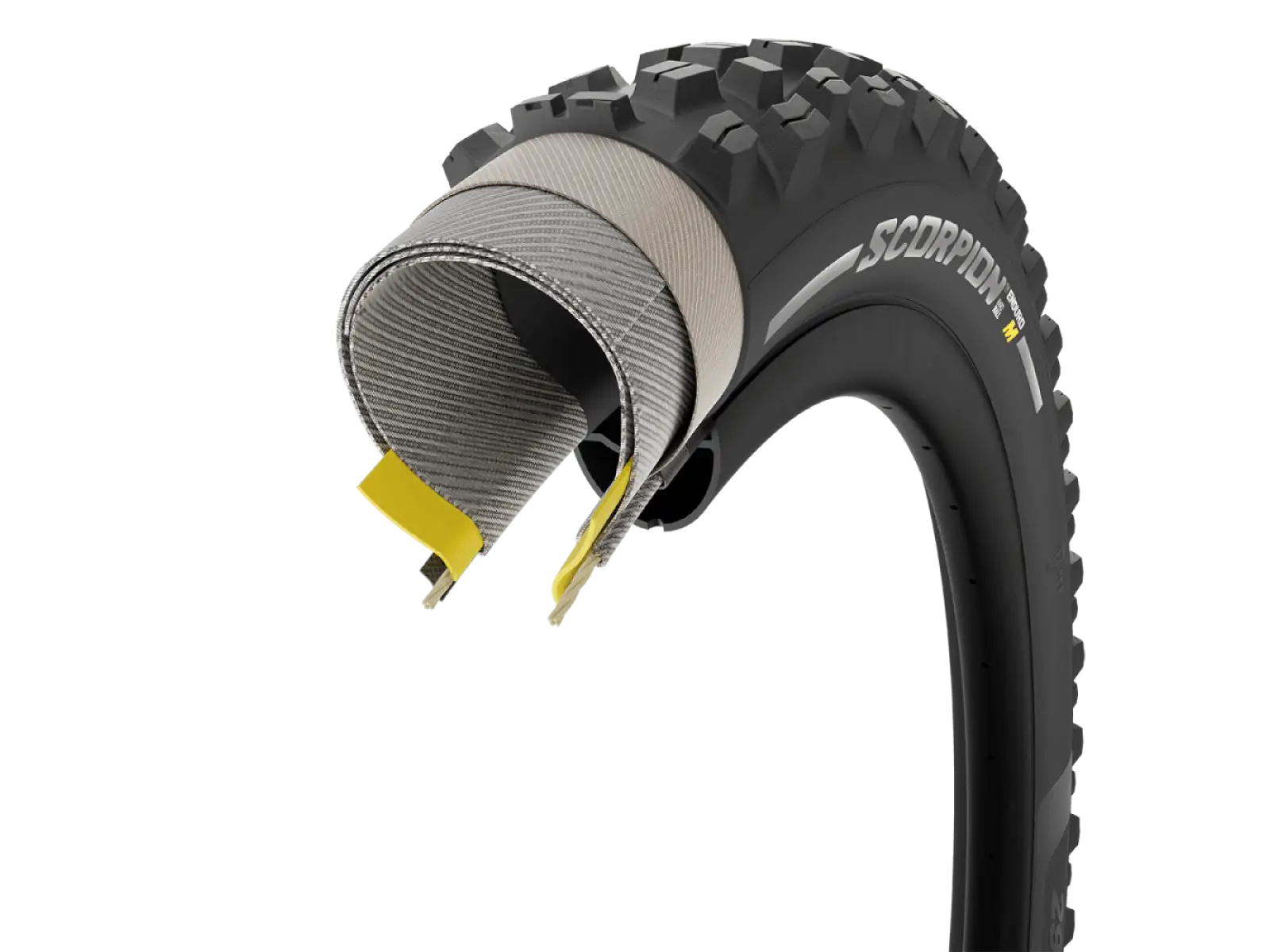 Pirelli Scorpion Enduro M Hardwall TLR 29 x 2,40" plášť Kevlar čierna