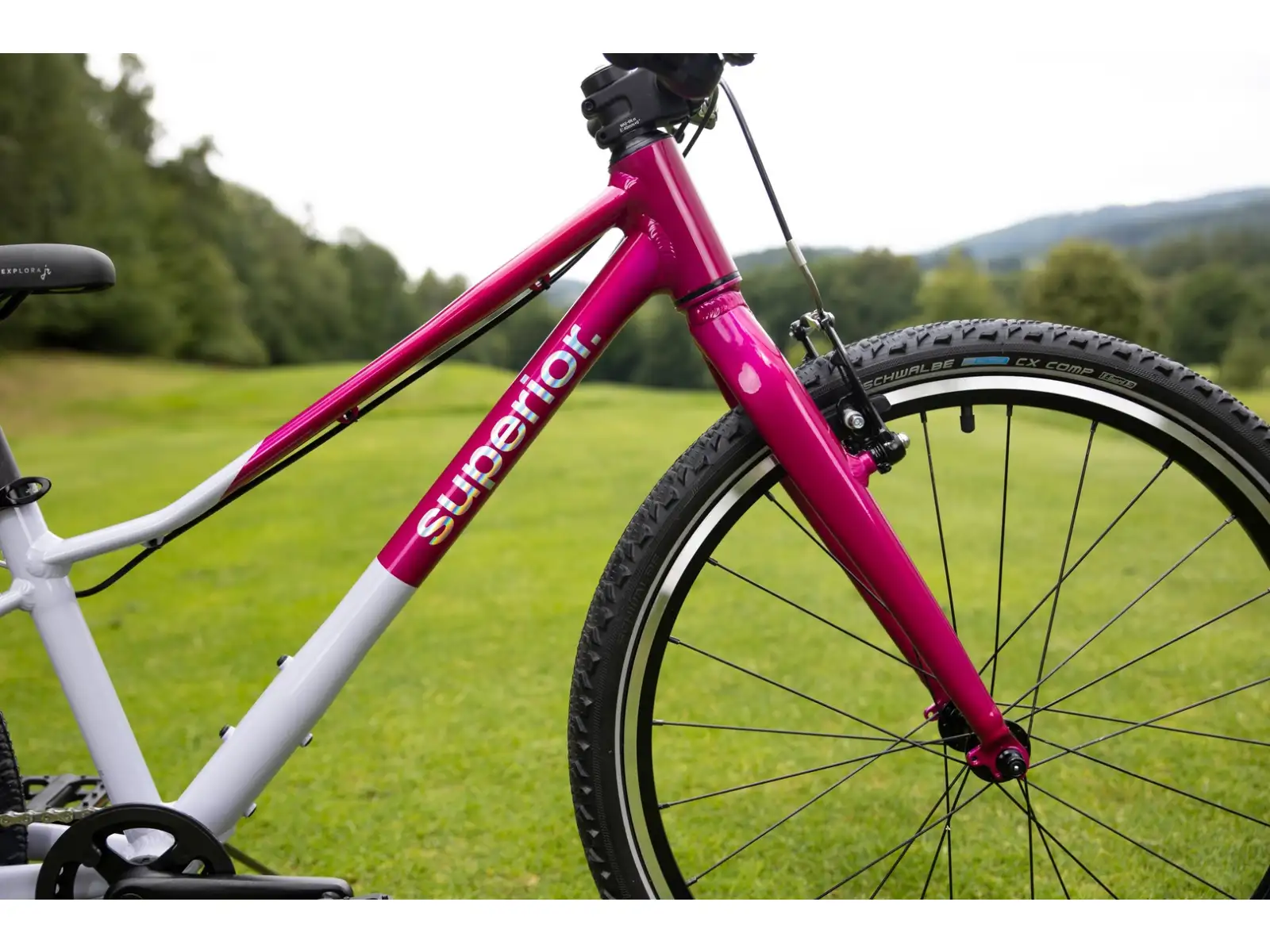 Superior F.L.Y. 24 VB detský bicykel Gloss Purple
